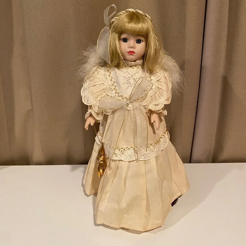 Melissa Jane Angel Doll 1995 Brass Key Victorian Collection 17